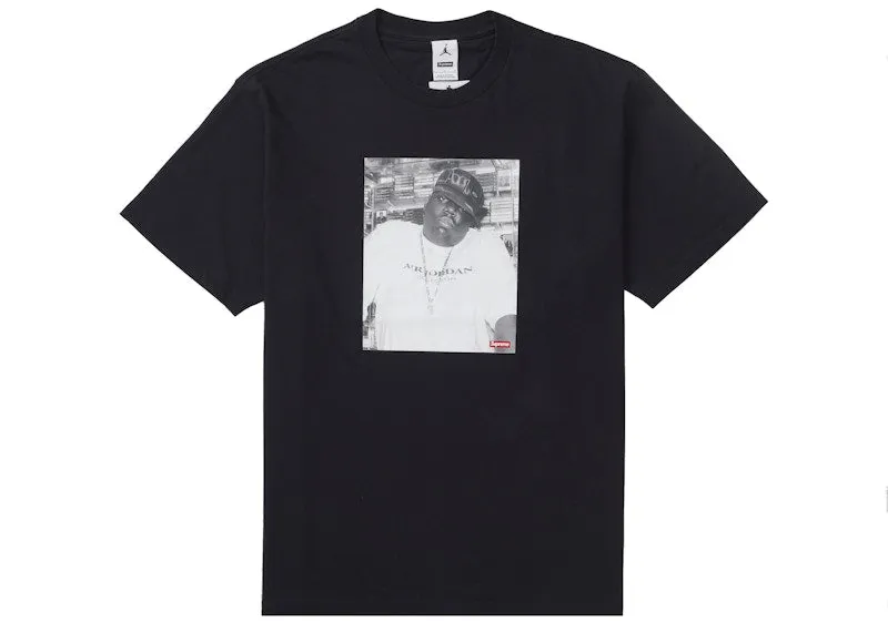 Comfortable Experience Supreme Jordan Biggie S S Top Black