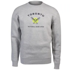 Casual Wear silk blend Leather Look NBO Toronto Premium Trophy Sweatshirt - Grey