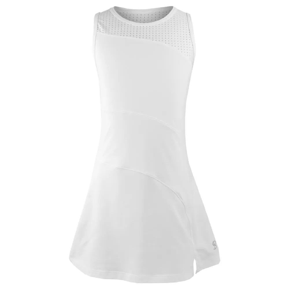 Sofibella Girls On The Dot Dress - White Customized