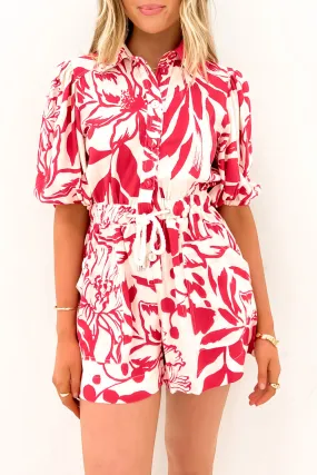 Elegant Sporty Leira Playsuit Rosalind
