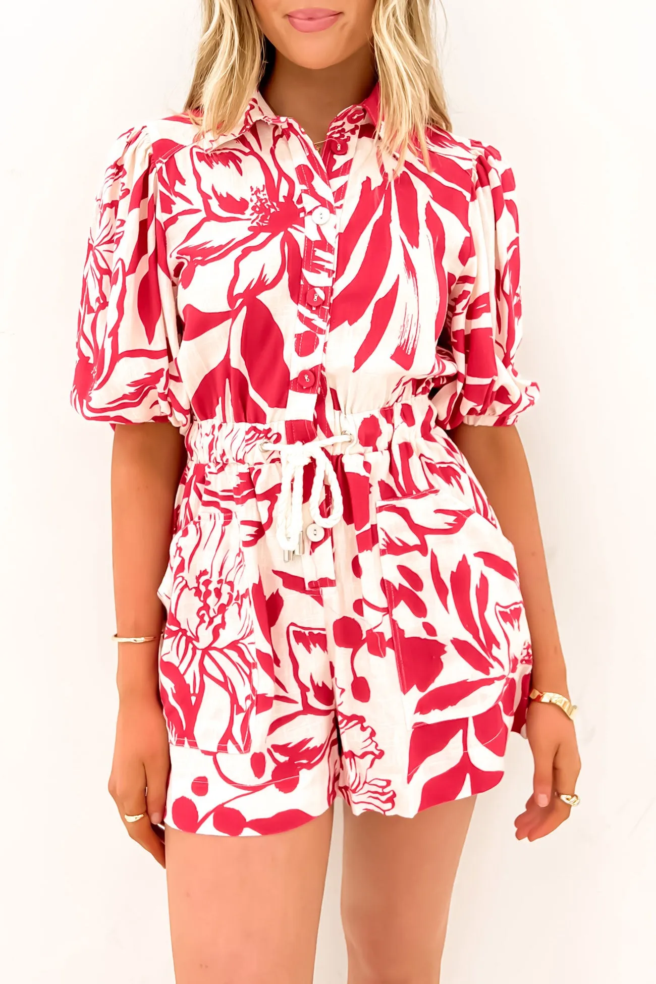 Elegant Sporty Leira Playsuit Rosalind