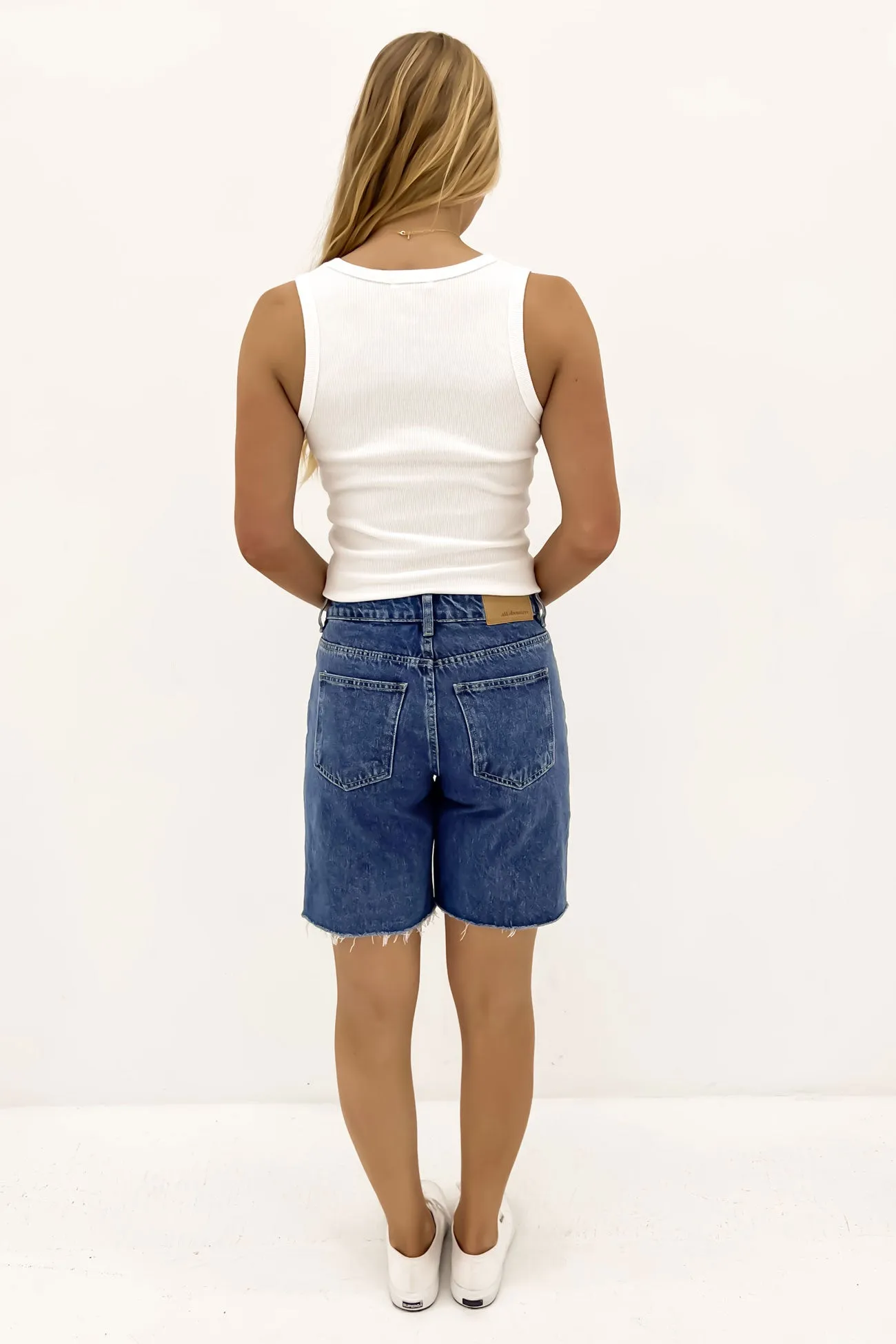 Static Resistant Fibers Lexie Denim Jort Heritage Blue