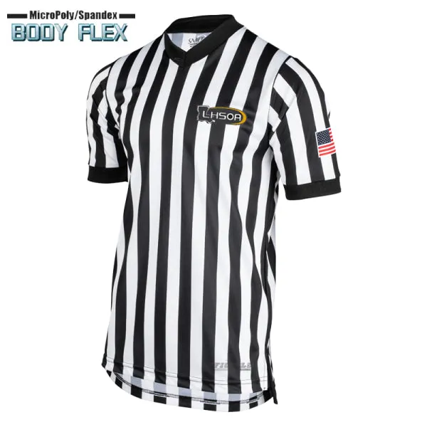 LHSOA Body Flex Dye Sublimated Logo V-Neck All-Weather Ready Embroidered Logo
