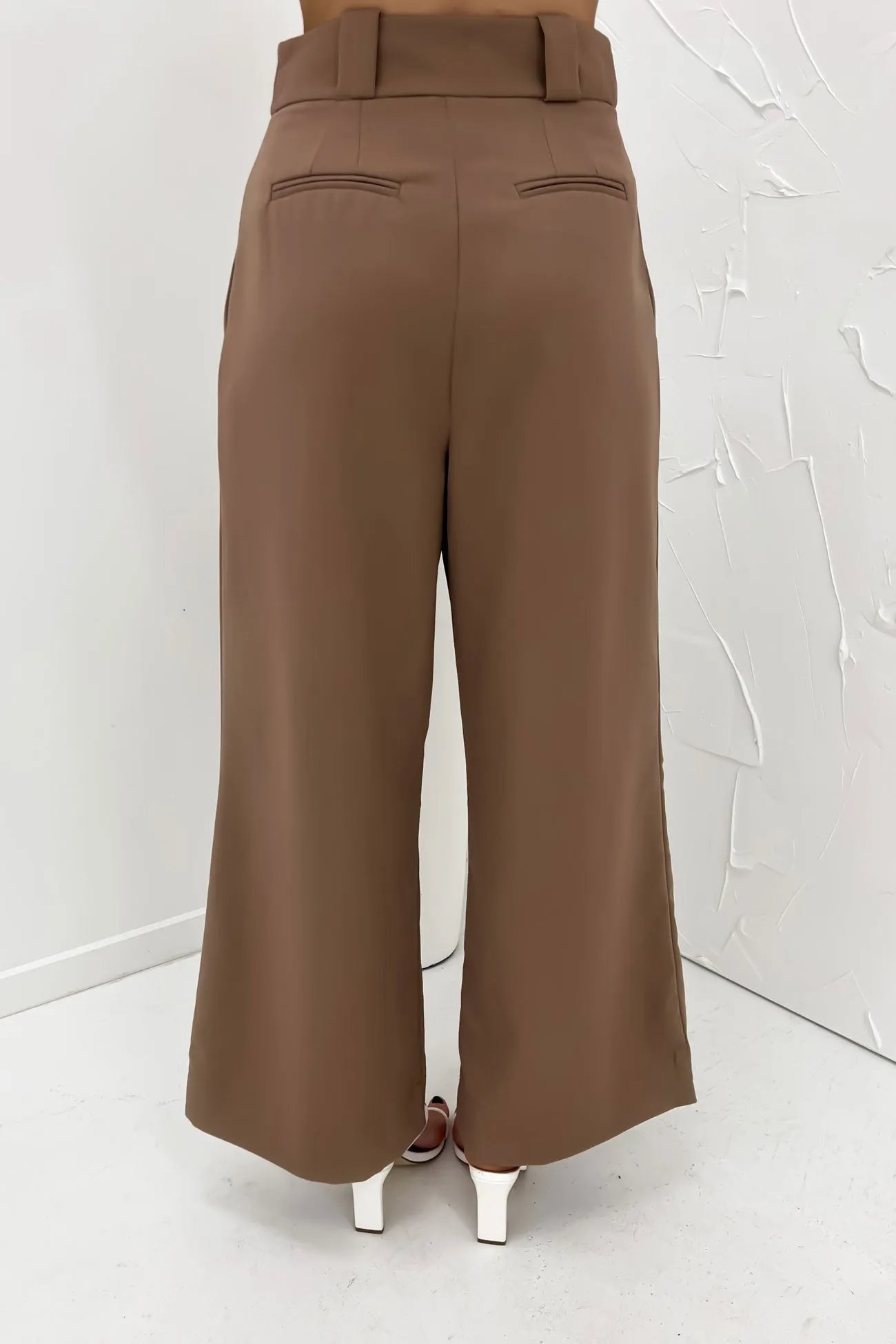 Liarna Pant Mocha NonChafingEdges Timeless Comfort Fit