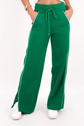 Aster Pant Green Modern Relaxed Quick Dry Technology