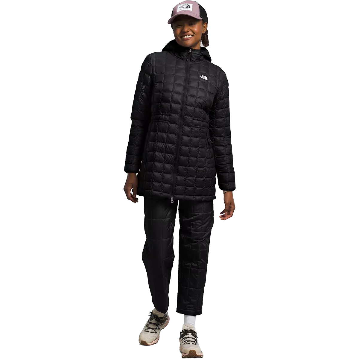 Women's Thermoball Eco Parka Rugged Outdoor Optimized Quilted Insulation