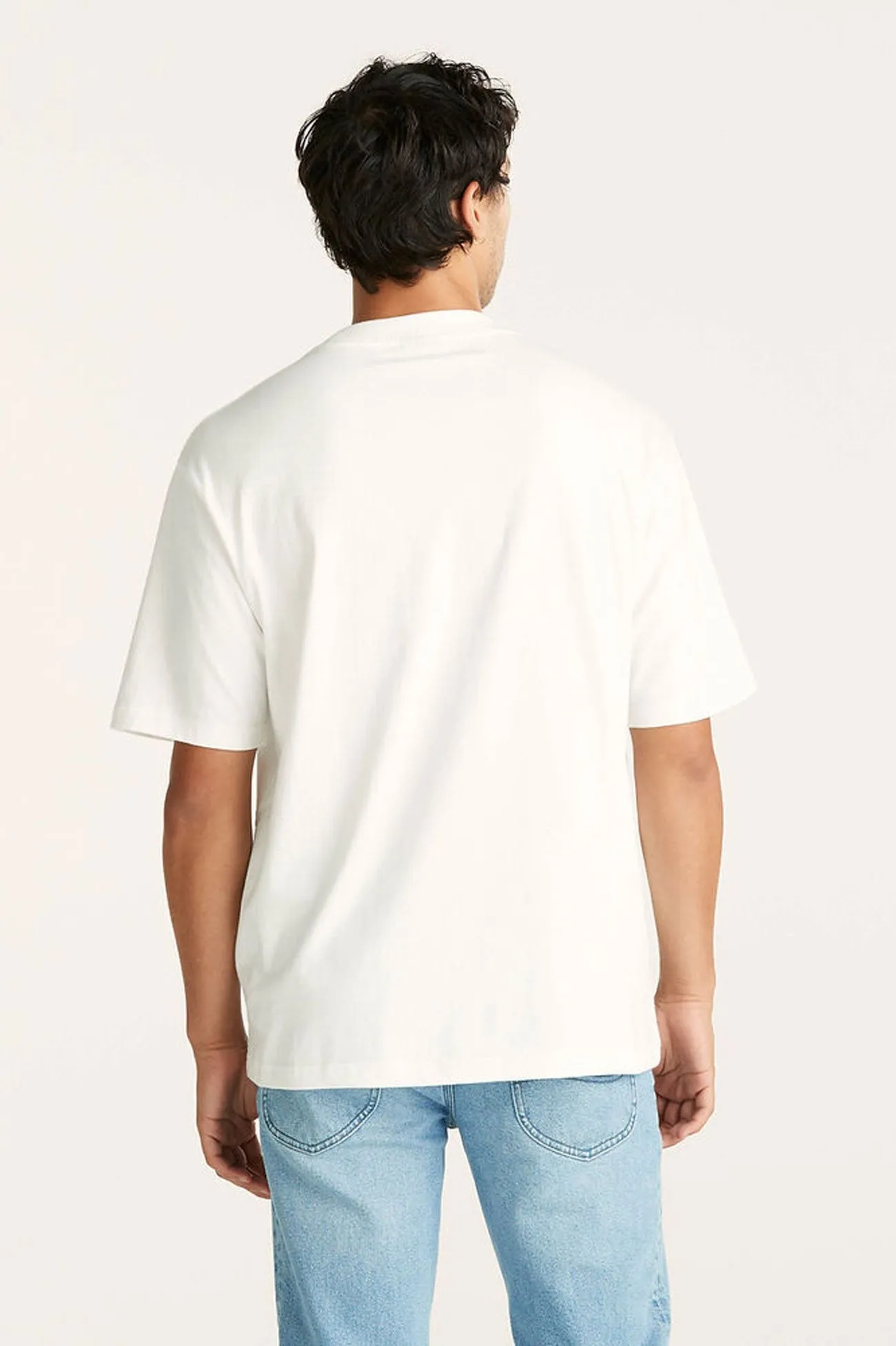 Stylish and Cozy Vintage authenticity Lee Limited Baggy Tee Vintage White