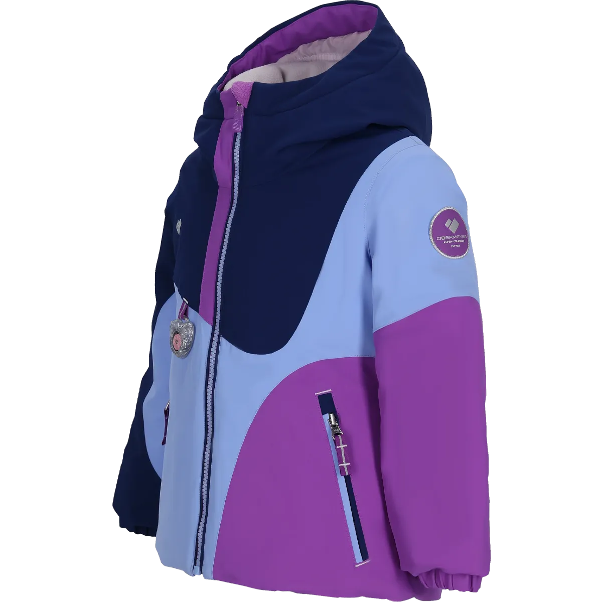 RibbedKnitCollar Anti Pill Fabric Tech Youth Toddler Livia Jacket