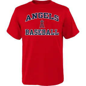 discount offer Solid color purity Youth Angels Heart and Soul Short Sleeve Tee