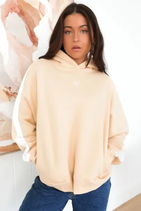 Journey Stripe Hoody Beige City Style