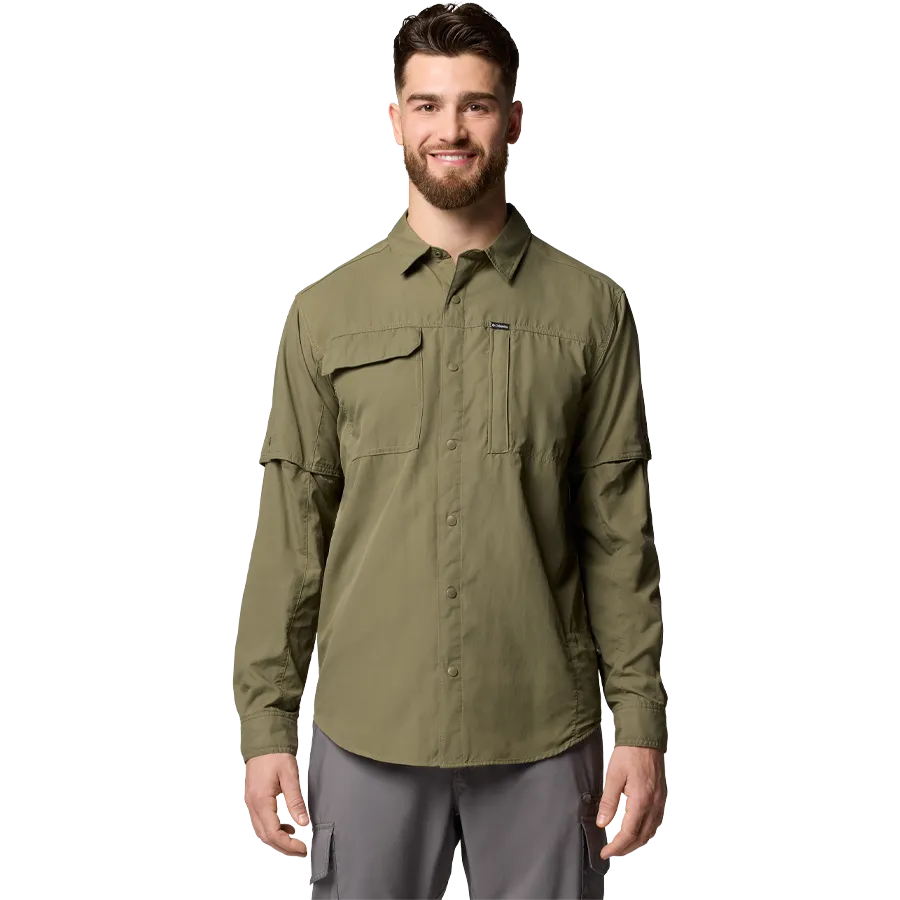 Bonded Seam Technology Thermal Regulation Fabric Men Skien Valley Long Sleeve Shirt