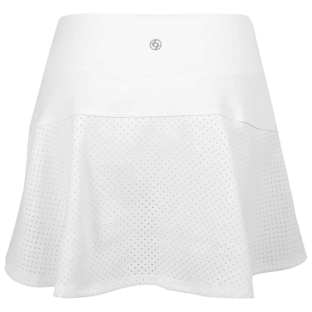 Bootcut Leg Lija Women's The One To Beat Lift 13" Skort - White Stylish