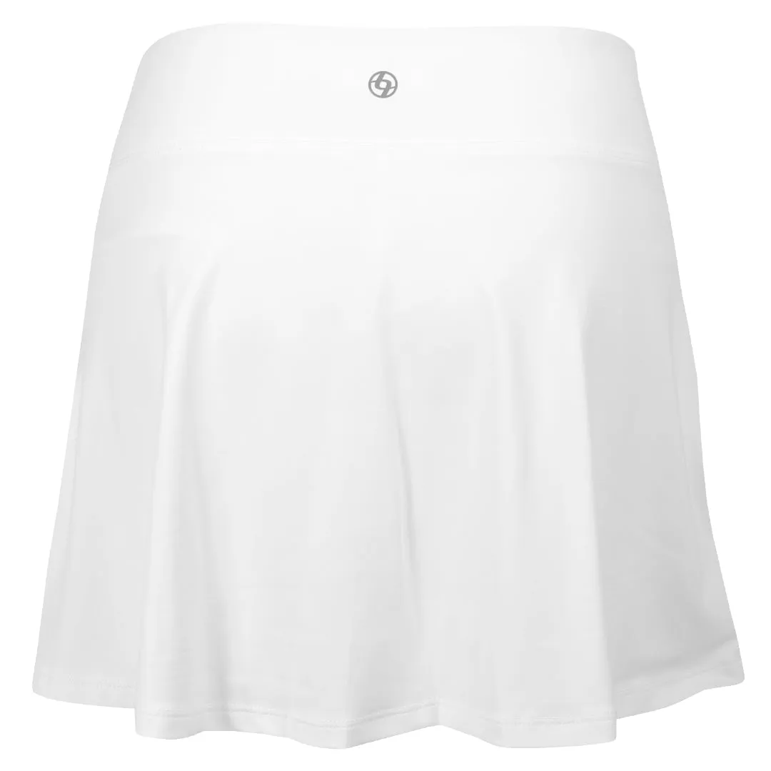 Compact Resistant to fading Lija Women's The One To Beat Uprise 13" Skort - White/Multi Stain-Resistant
