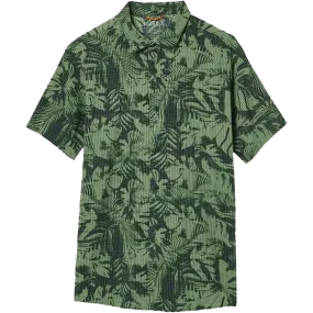 Basic Layering Minimal Fashion Men's Bless Up Short Sleeve Breathable Stretch Shirt