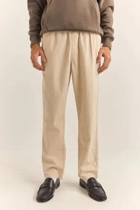 Linen Jam Pant Bone Smart Fit
