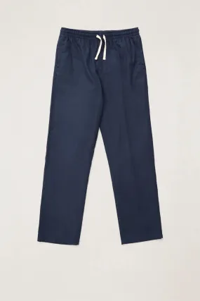 Linen Jam Pant Navy Flexible Seam Everyday Comfort Wear