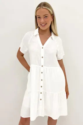 Little Paradise Mini Dress White All Inclusive Relaxed-fit