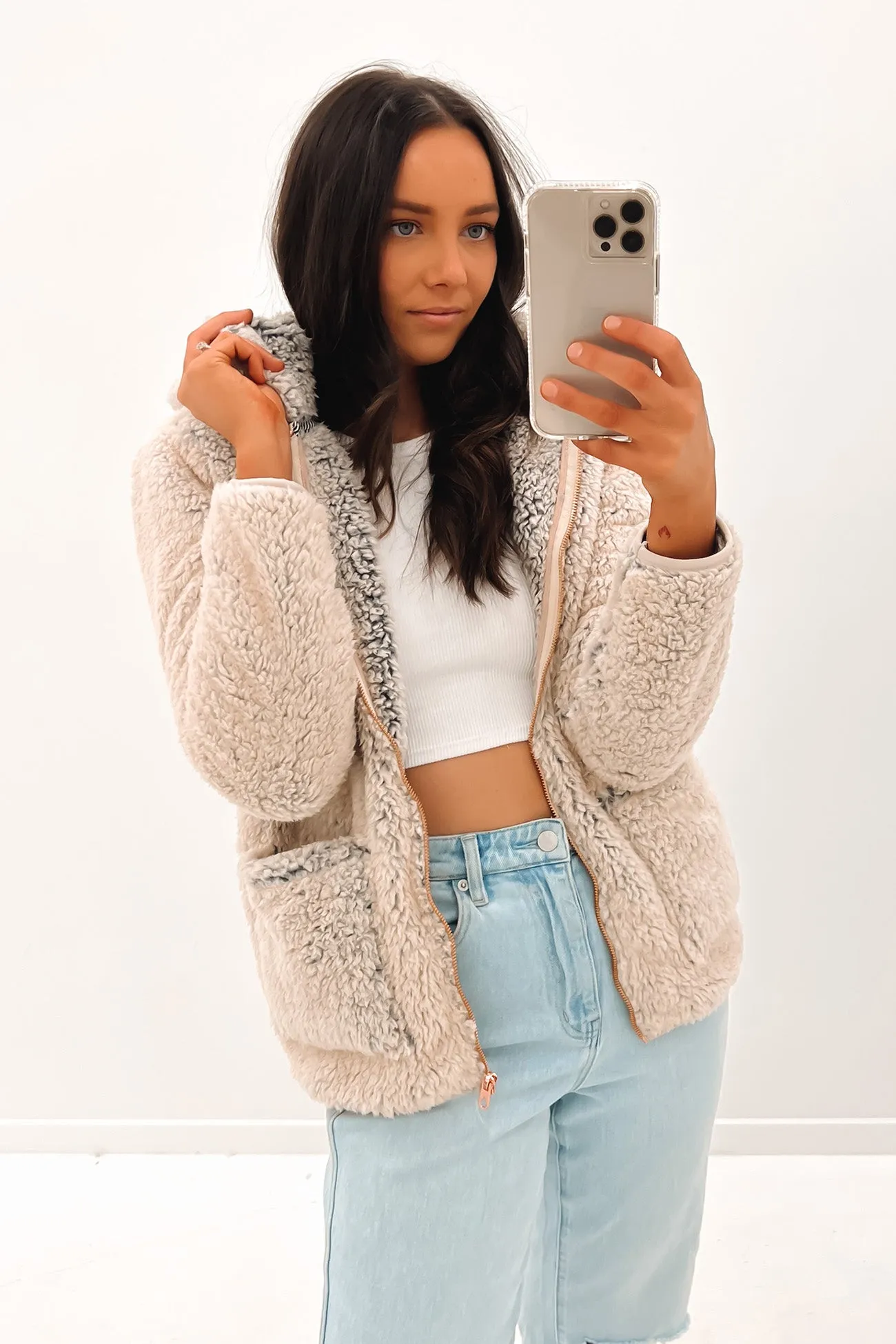 Lived In Lounge Phuz Up Jacket Sand RubberizedTrim Refined Casual