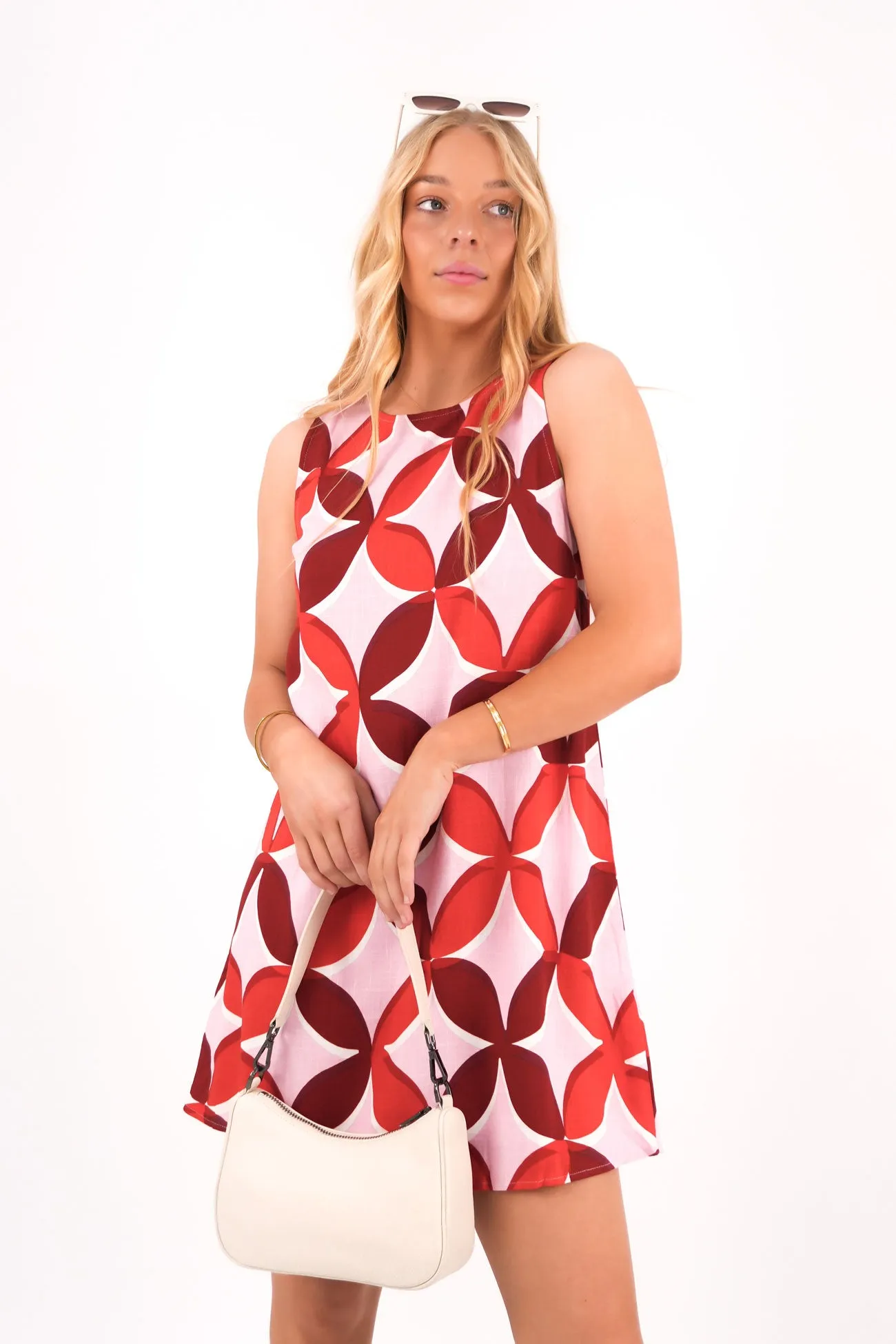 Sophisticated Charm Casual Style Lizzie Mini Dress Bambina