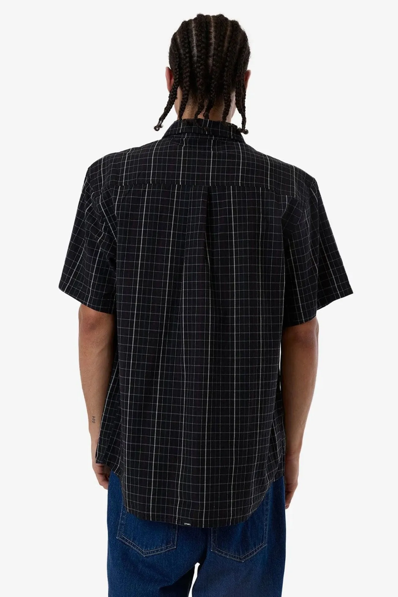 Polished Style Lockstar Short Sleeve Shirt Black