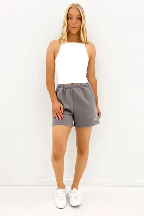 boots SeamlessConstruction Logo Fleece Short Charcoal