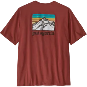 Men's Line Logo Ridge Pocket Responsibili-Tee Basic Layer Sun Protection