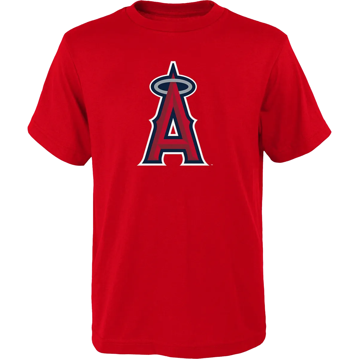 Youth Angels Primary Logo Short Sleeve Tee Printed Logo