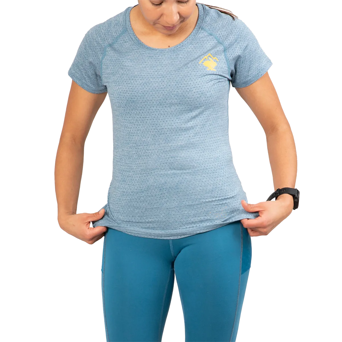 Women's EZ Perf Short Sleeve Dimensional Stability Weave