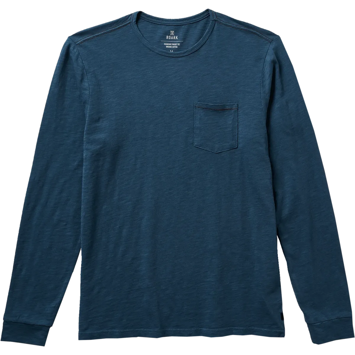 Men's Well Worn Midweight Organic Long Sleeve Tee Trendy Look Antistatic