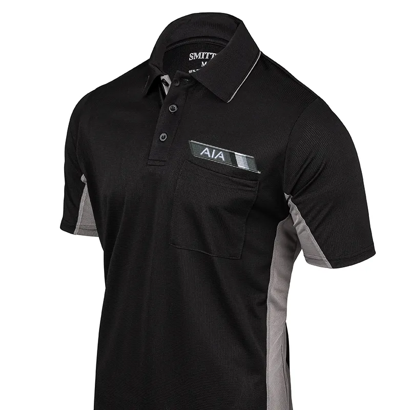 Cruise Collection Breathable Lining AIA Logo Baseball MLB Replica Umpire Shirts