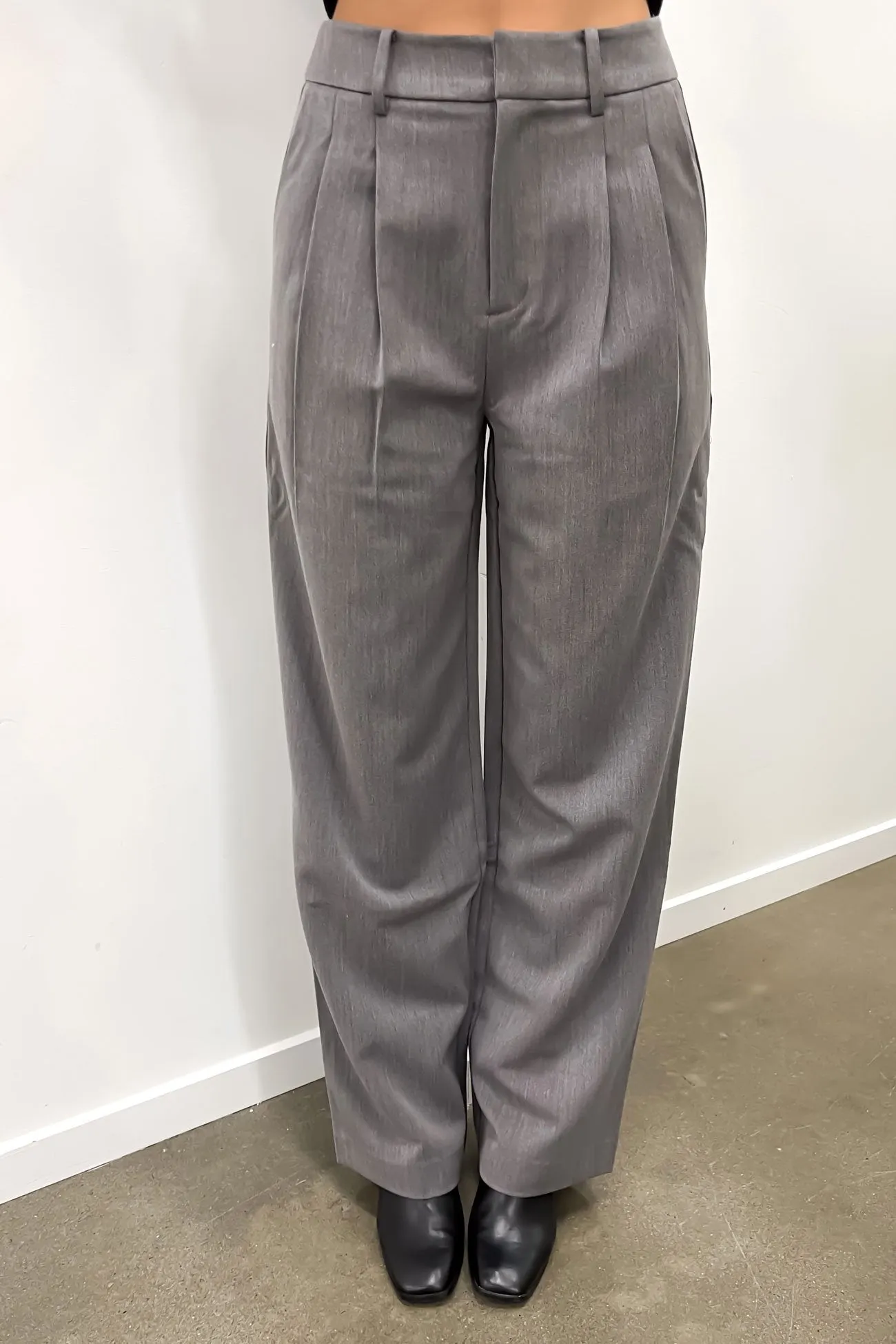 Lottie Pant Charcoal Functional Comfort ripstop fabric