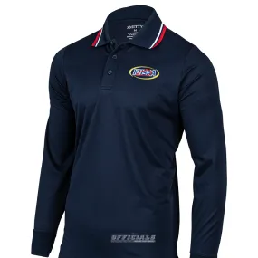 KHSAA Logo Long Sleeve Umpire Shirts Flex Fit Collar