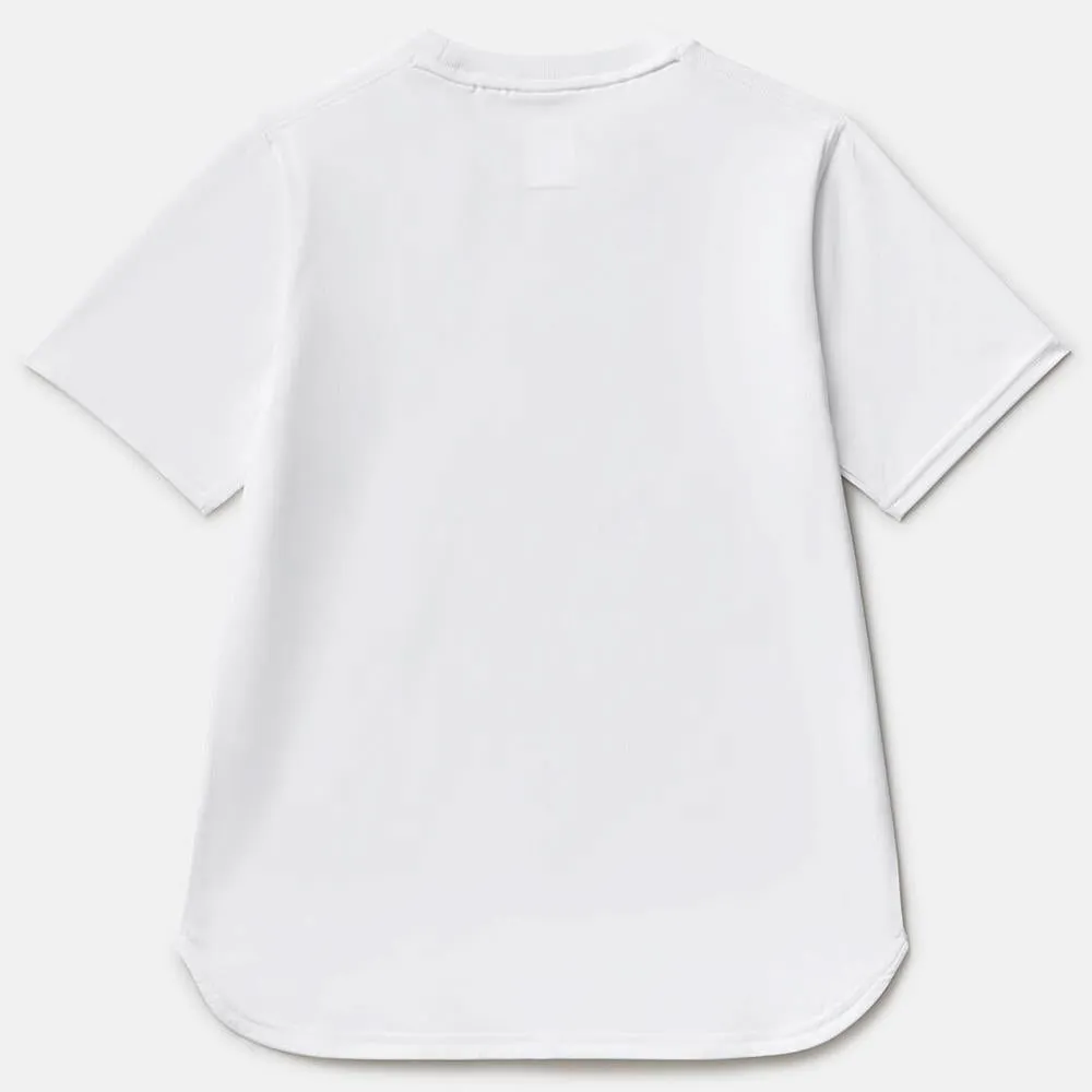 embroidery Fila Boys Performance Short Sleeve Tee - White