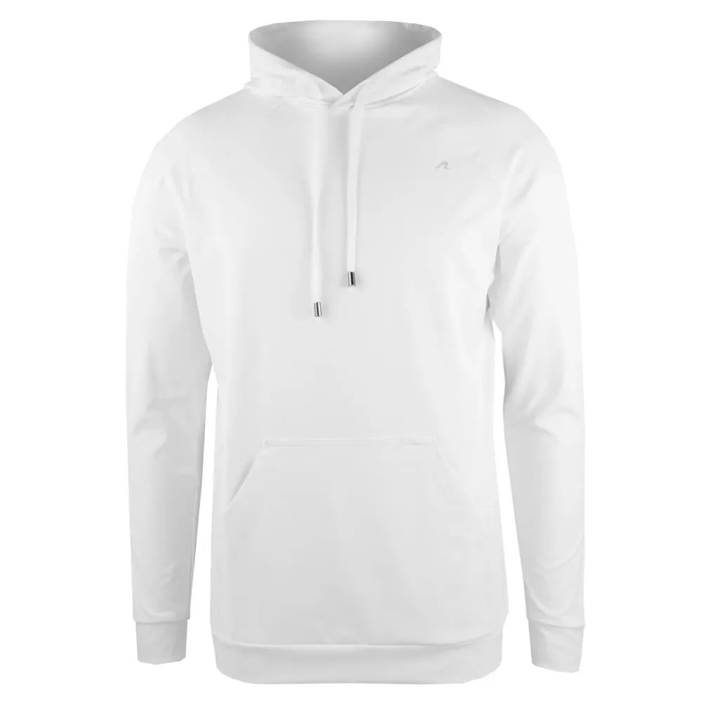 Smooth Finish Low-waisted Redvanly Men's Larkin Hoody - Bright White
