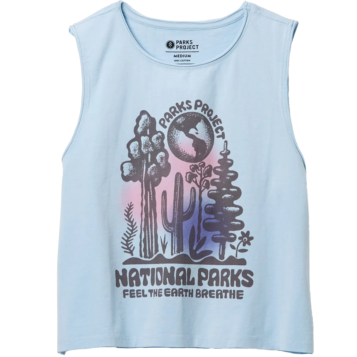 Casual Layering Everyday Layering Women's Feel the Earth Breathe Stamped Tank
