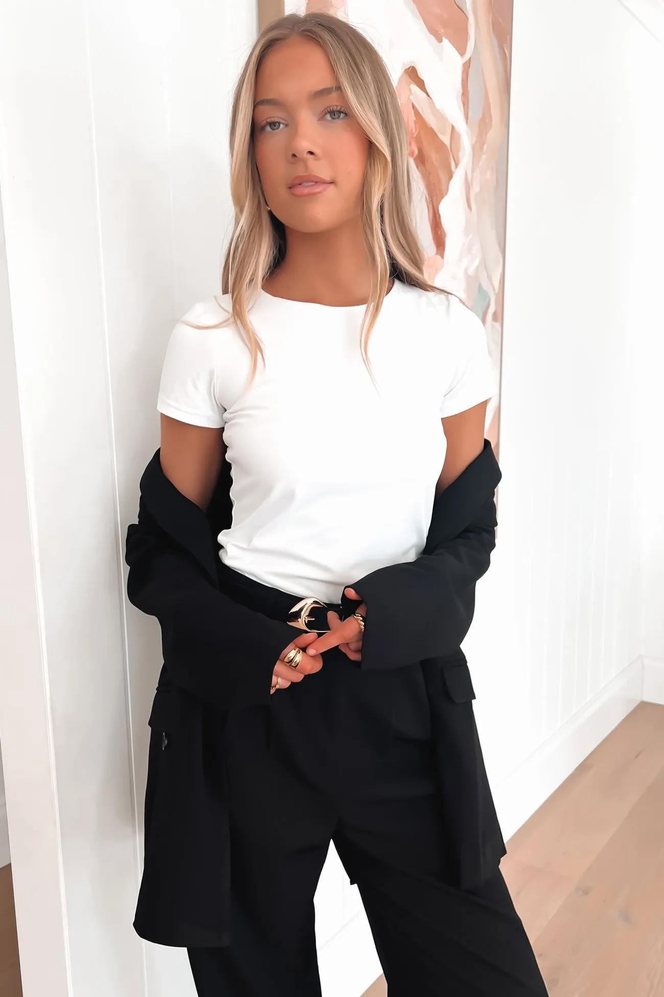 Lucas Blazer Black All Season Fit Vegan Safe