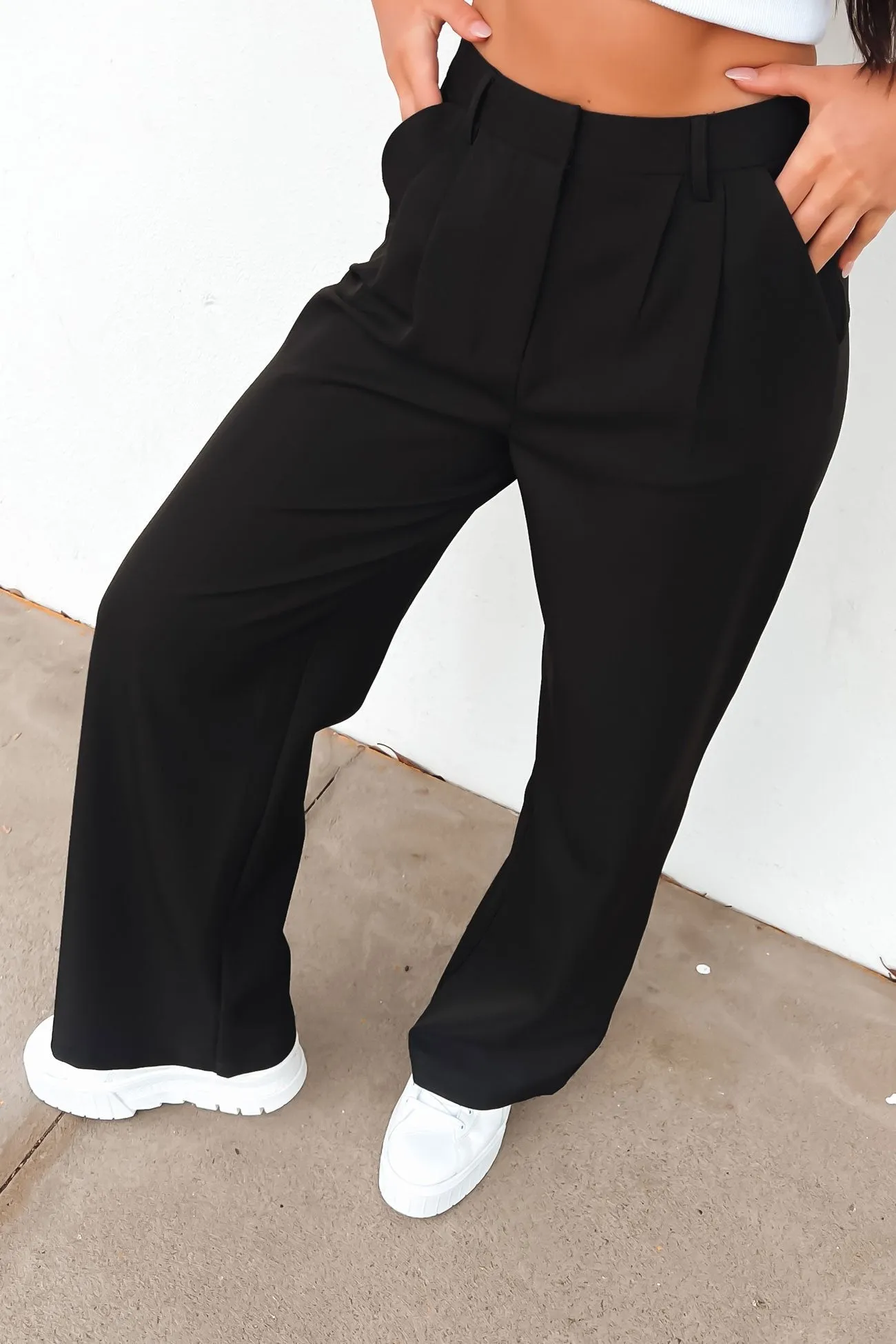 Lucas Pant Black Lightweight Feel