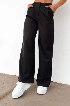 Fashionable Waist Lucas Pant Black