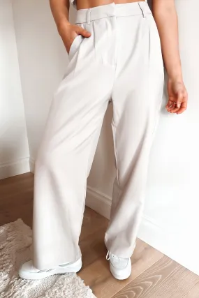 Lucas Pant Stone Smart Wear Comfortable Look