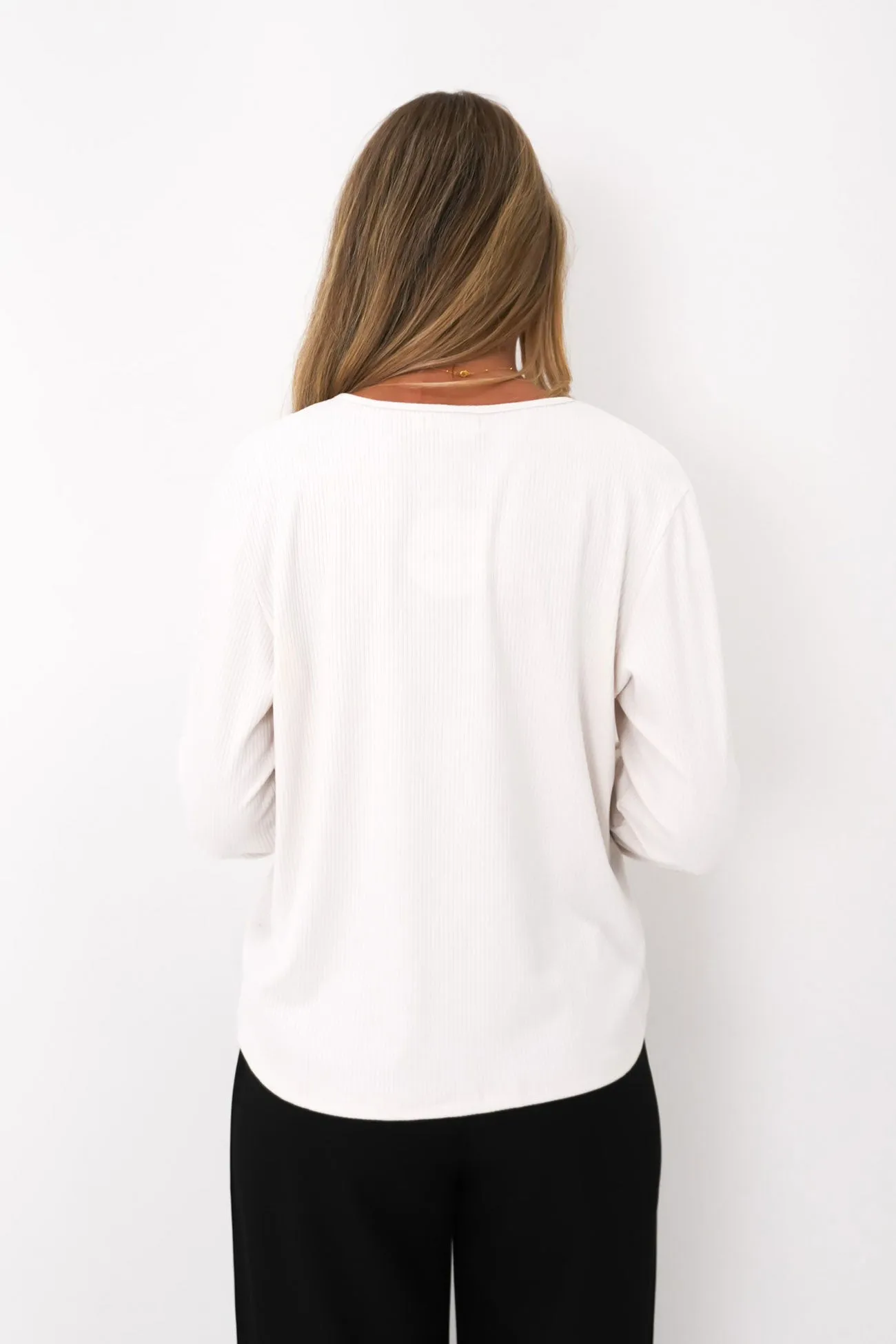 Sleepwear Lucca Long Sleeve White