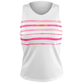 Mixed Media Lucky in Love Women's Shockin' Classics Awe Tank - White Well - Tailored