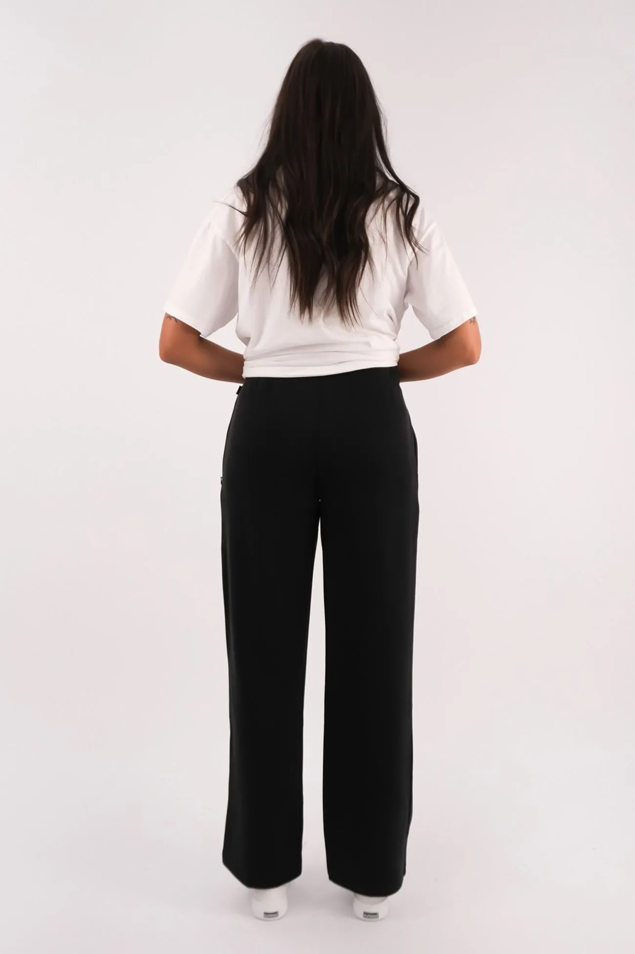 Sleek Style Flexible Seam Luxe Active Pant Black