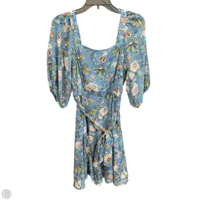 Dress Casual Short By Clothes Mentor In Multi-colored, Size: S Earth Colors Chic and Flattering