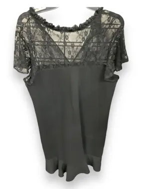 Silky texture Dress Party Midi By Bobeau In Black, Size: Xl