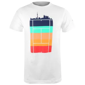 Luxurious design Merchant of Tennis Unisex Multi City Court Tee - White Layering Piece embossed