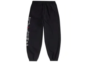 Anti Pilling Hood Supreme Nike Sweatpants Black