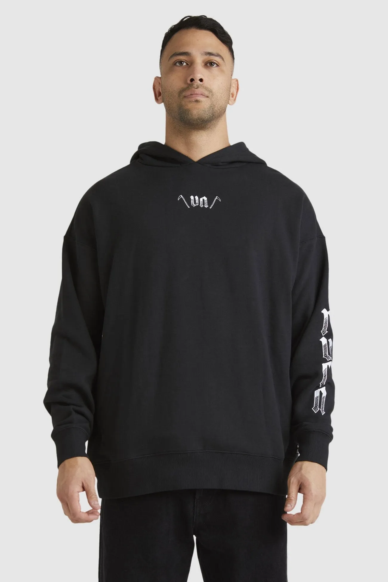 Lightweight Thermal Tech Lynes VA Hoodie Black
