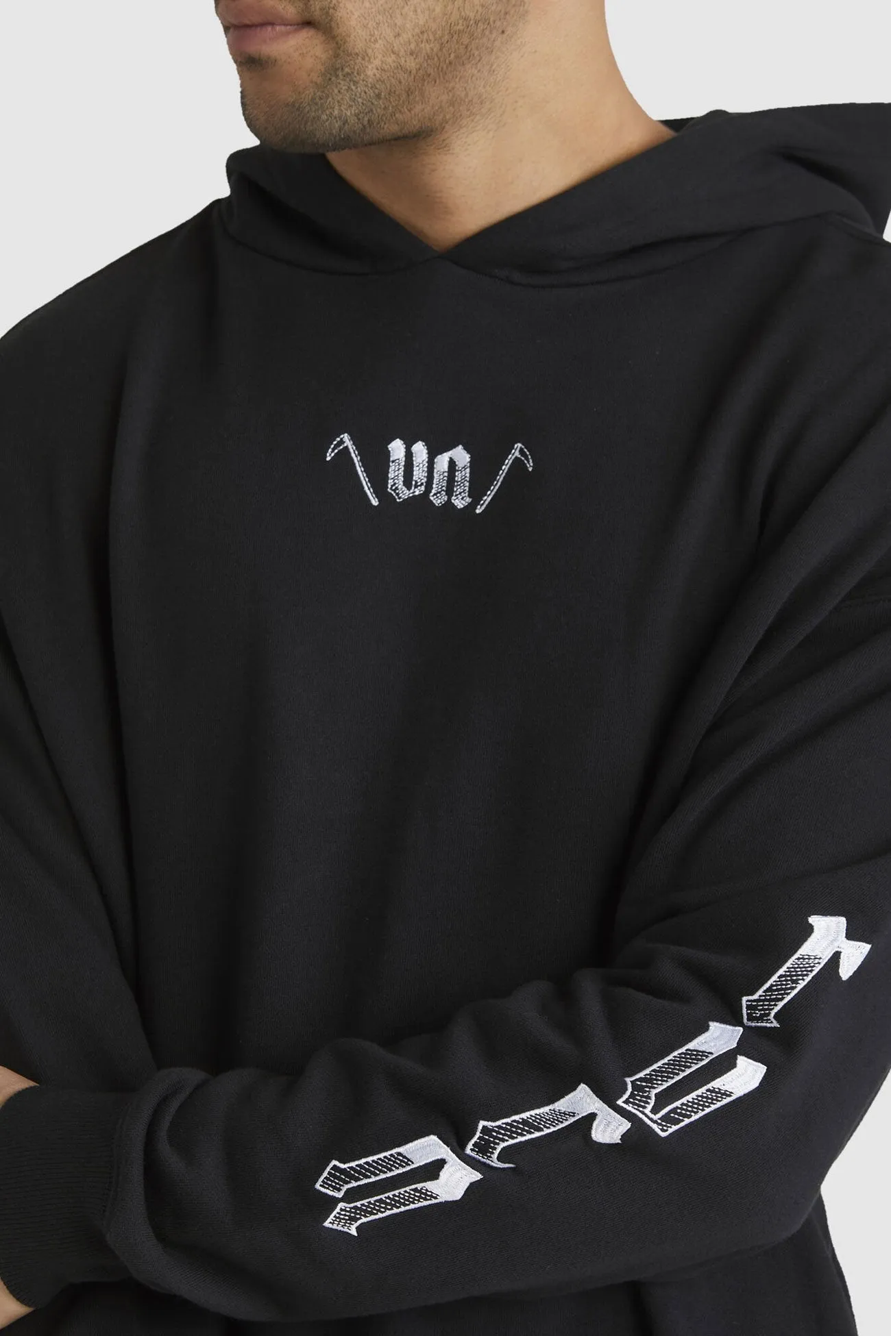 Lynes VA Hoodie Black Smooth Finish