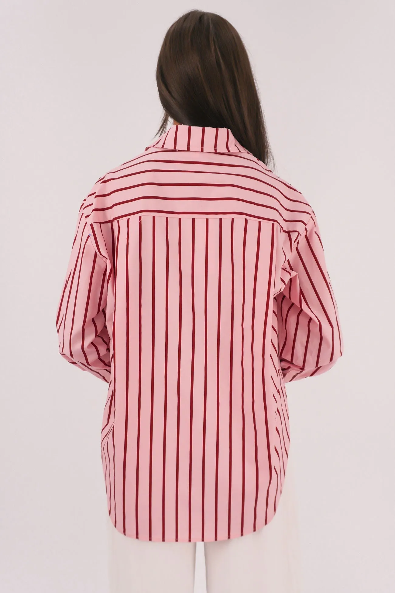 Lynton Shirt Red Stripe Casual Friday