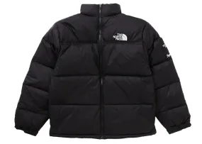 Zipped Supreme The North Face Split Nuptse Jacket Black